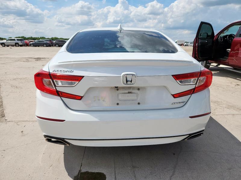 1HGCV1F30JA016279 - 2018 HONDA ACCORD SPORT 白色 照片 6