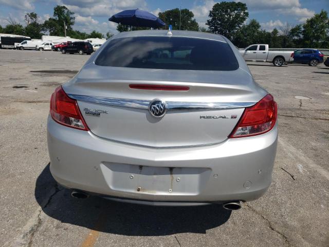 W04GX5GV2B1105476 - 2011 BUICK REGAL CXL SILVER photo 6