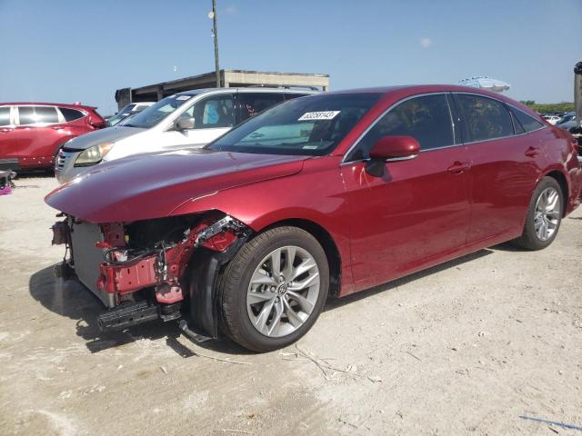 4T1AZ1FB6NU085186 - 2022 TOYOTA AVALON XLE BURGUNDY photo 1