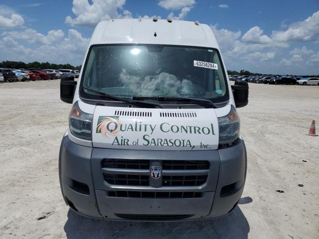 3C6TRVDGXHE518327 - 2017 RAM PROMASTER 2500 HIGH WHITE photo 5