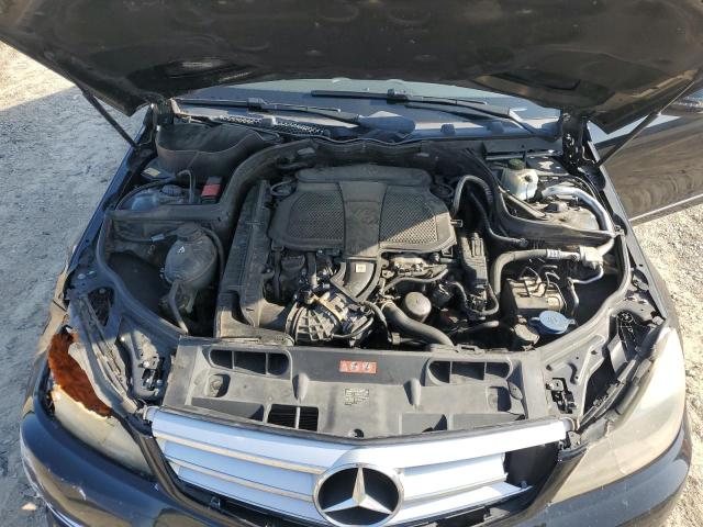 WDDGF8AB8DR300971 - 2013 MERCEDES-BENZ C 300 4MATIC BLACK photo 11