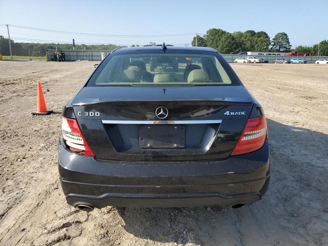 WDDGF8AB8DR300971 - 2013 MERCEDES-BENZ C 300 4MATIC BLACK photo 6