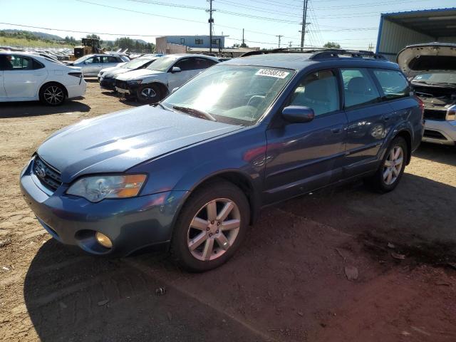 4S4BP62C366363831 - 2006 SUBARU LEGACY OUTBACK 2.5I LIMITED BLUE photo 1