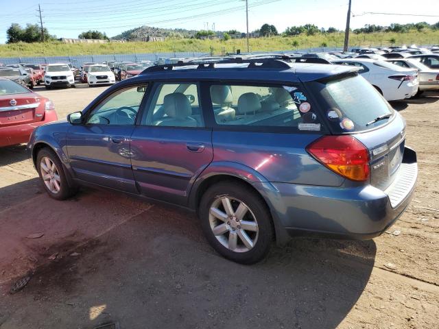 4S4BP62C366363831 - 2006 SUBARU LEGACY OUTBACK 2.5I LIMITED BLUE photo 2