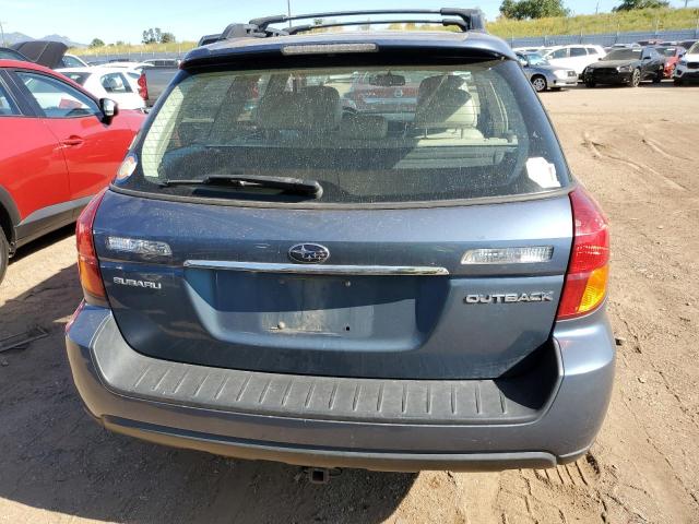 4S4BP62C366363831 - 2006 SUBARU LEGACY OUTBACK 2.5I LIMITED BLUE photo 6