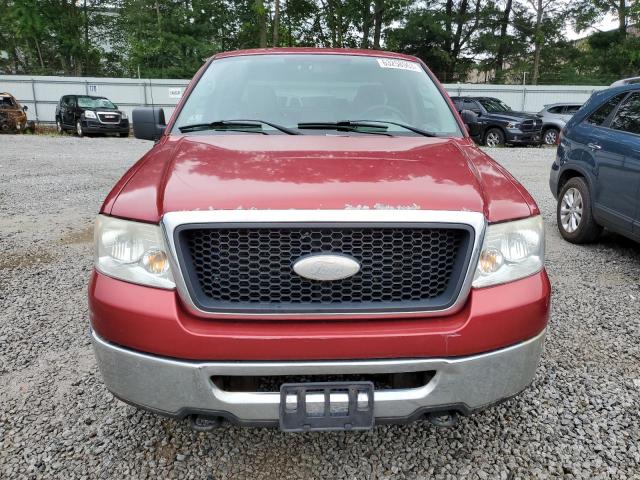 1FTPX14527NA21404 - 2007 FORD F150 BURGUNDY photo 5