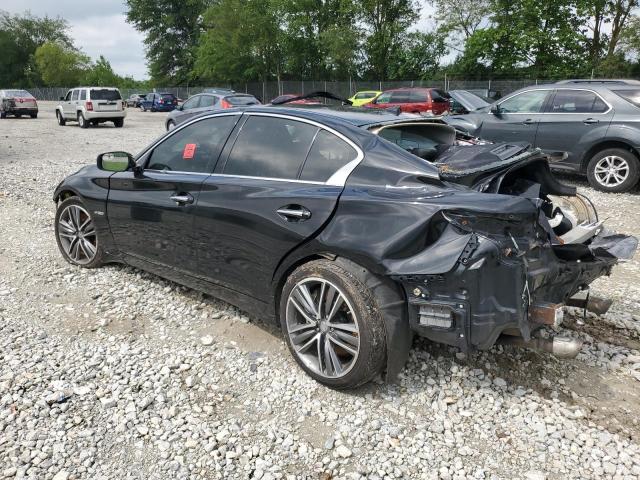 JN1AV7AR0FM850758 - 2015 INFINITI UK HYBRID PREMIUM BLACK photo 2