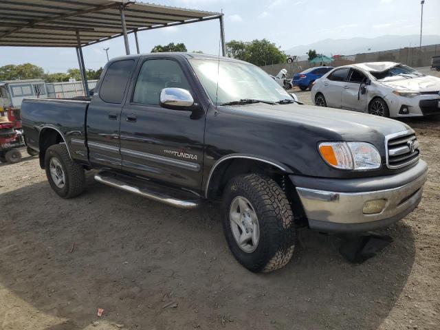 5TBRT341X1S194613 - 2001 TOYOTA TUNDRA ACCESS CAB შავი ფოტო 4