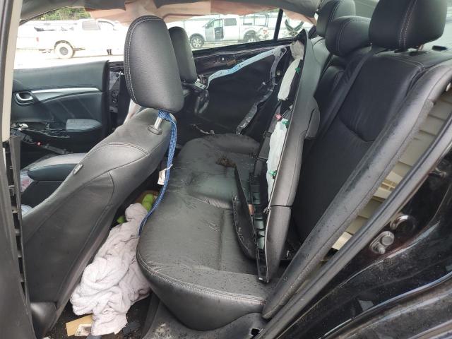 19XFB2F94DE046546 - 2013 HONDA CIVIC EXL შავი ფოტო 10