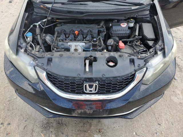 19XFB2F94DE046546 - 2013 HONDA CIVIC EXL შავი ფოტო 11