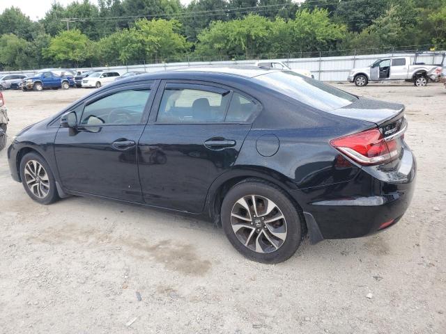 19XFB2F94DE046546 - 2013 HONDA CIVIC EXL შავი ფოტო 2