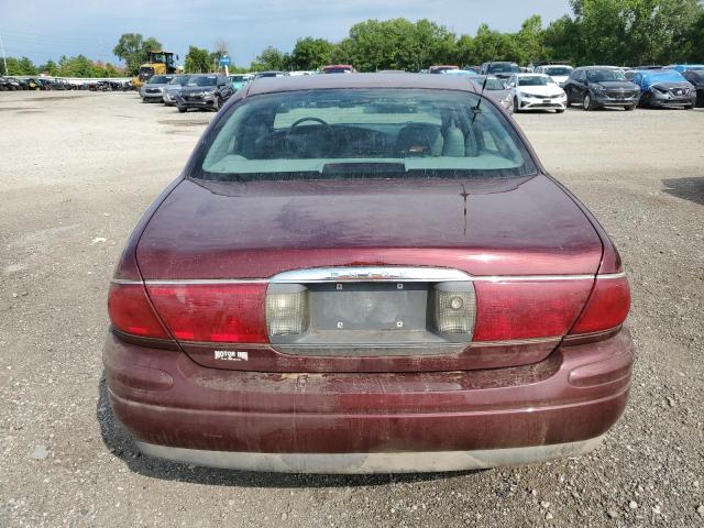 1G4HR54K22U276527 - 2002 BUICK LESABRE LIMITED BURGUNDY photo 6