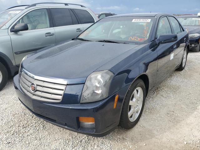 1G6DP567550214684 - 2005 CADILLAC CTS HI FEATURE V6 BLUE photo 2