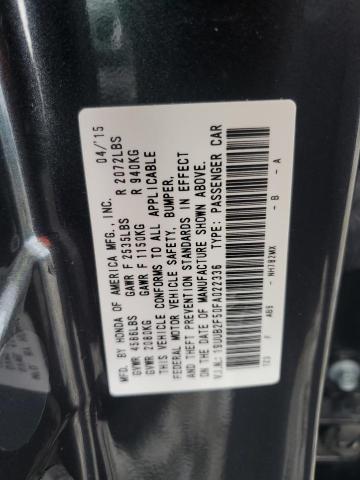 19UUB2F50FA022336 - 2015 ACURA TLX TECH CHARCOAL photo 13