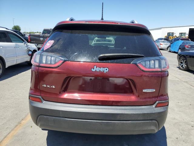 1C4PJMCB2LD568389 - 2020 JEEP CHEROKEE LATITUDE BURGUNDY photo 6