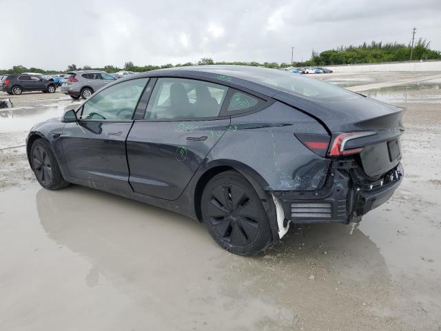 5YJ3E1EA5RF742544 - 2024 TESLA MODEL 3 CHARCOAL photo 2