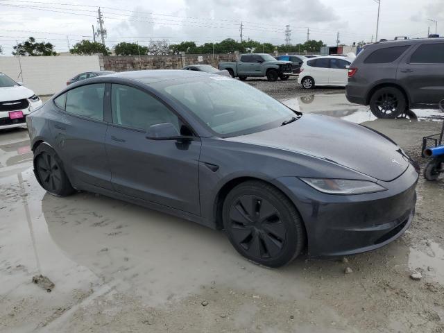 5YJ3E1EA5RF742544 - 2024 TESLA MODEL 3 CHARCOAL photo 4