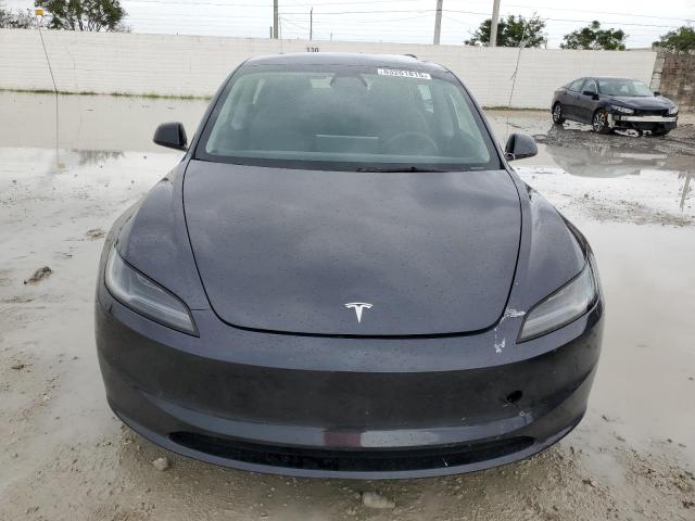5YJ3E1EA5RF742544 - 2024 TESLA MODEL 3 CHARCOAL photo 5