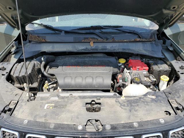 3C4NJDCB7MT549694 - 2021 JEEP COMPASS LIMITED 绿色 照片 12