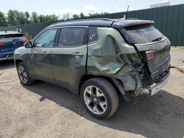 3C4NJDCB7MT549694 - 2021 JEEP COMPASS LIMITED 绿色 照片 2