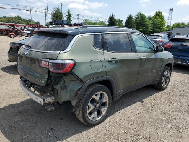 3C4NJDCB7MT549694 - 2021 JEEP COMPASS LIMITED 绿色 照片 3