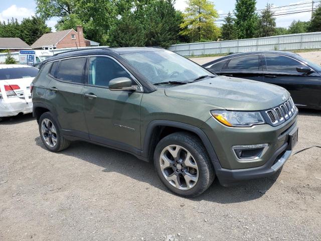 3C4NJDCB7MT549694 - 2021 JEEP COMPASS LIMITED 绿色 照片 4