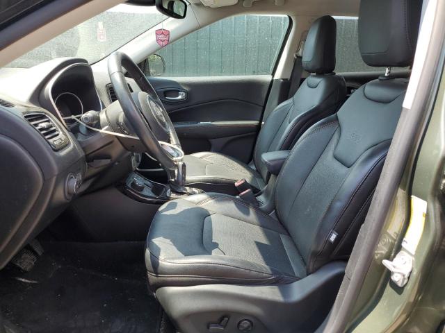 3C4NJDCB7MT549694 - 2021 JEEP COMPASS LIMITED 绿色 照片 7