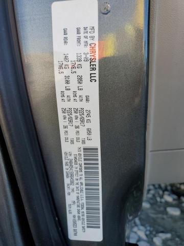 2A8HR54159R645862 - 2009 CHRYSLER TOWN & COU TOURING GRAY photo 10