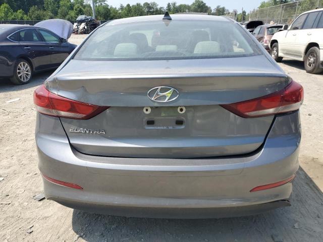 KMHD84LFXHU192979 - 2017 HYUNDAI ELANTRA SE GRAY photo 6