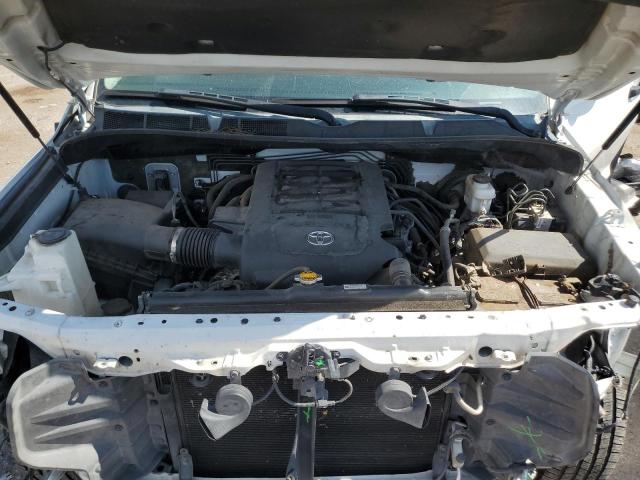 5TFRM5F13EX073404 - 2014 TOYOTA TUNDRA DOUBLE CAB SR/SR5 WHITE photo 11