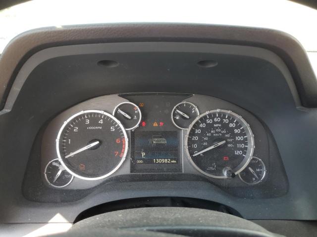 5TFRM5F13EX073404 - 2014 TOYOTA TUNDRA DOUBLE CAB SR/SR5 WHITE photo 9