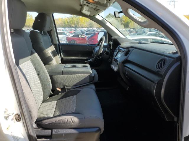 5TFUM5F10EX056294 - 2014 TOYOTA TUNDRA DOUBLE CAB SR/SR5 WHITE photo 5