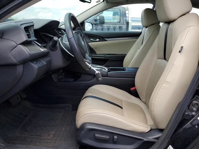 19XFC1F7XHE033084 - 2017 HONDA CIVIC EXL BLACK photo 7