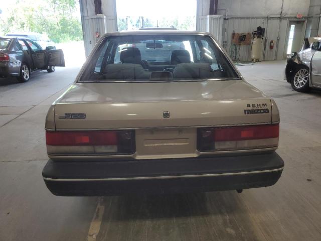 JM1BF2226K0309640 - 1989 MAZDA 323 BEIGE photo 6