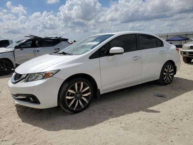 19XFB2F91FE062237 - 2015 HONDA CIVIC EXL თეთრი ფოტო 1