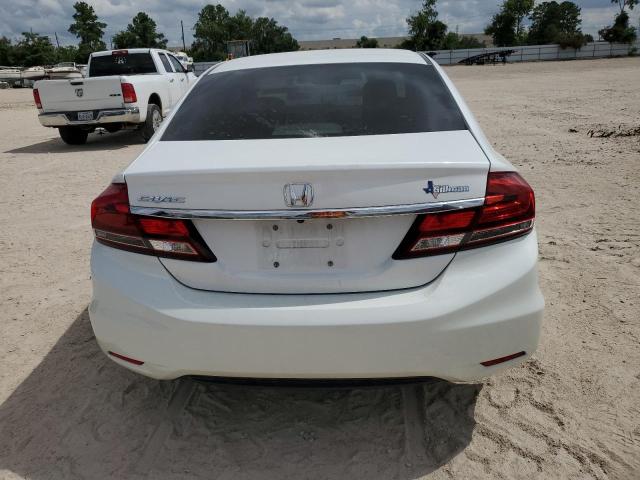 19XFB2F91FE062237 - 2015 HONDA CIVIC EXL თეთრი ფოტო 6