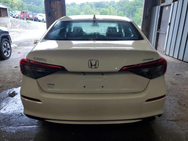 2HGFE2F54PH550626 - 2023 HONDA CIVIC SPORT WHITE photo 6