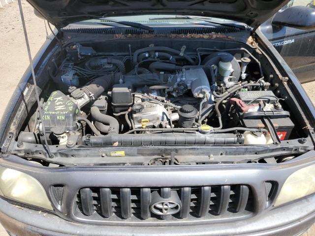 5TENL42N04Z314895 - 2004 TOYOTA TACOMA BLACK photo 11