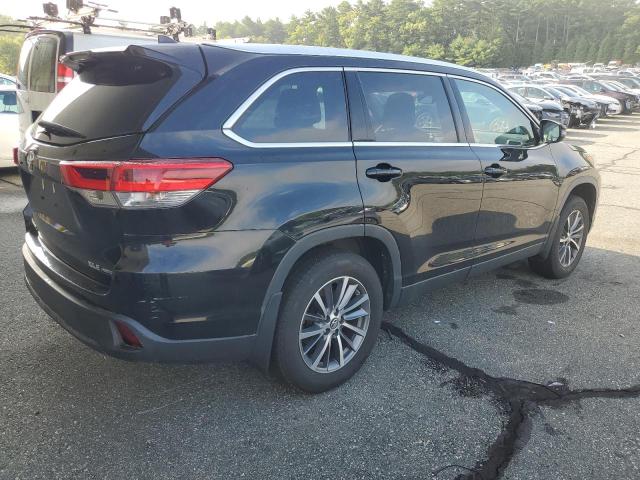 5TDJZRFH7KS729169 - 2019 TOYOTA HIGHLANDER SE შავი ფოტო 3