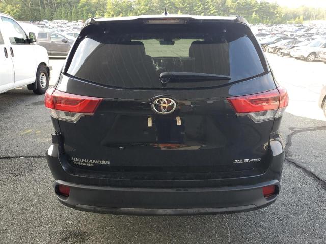 5TDJZRFH7KS729169 - 2019 TOYOTA HIGHLANDER SE შავი ფოტო 6