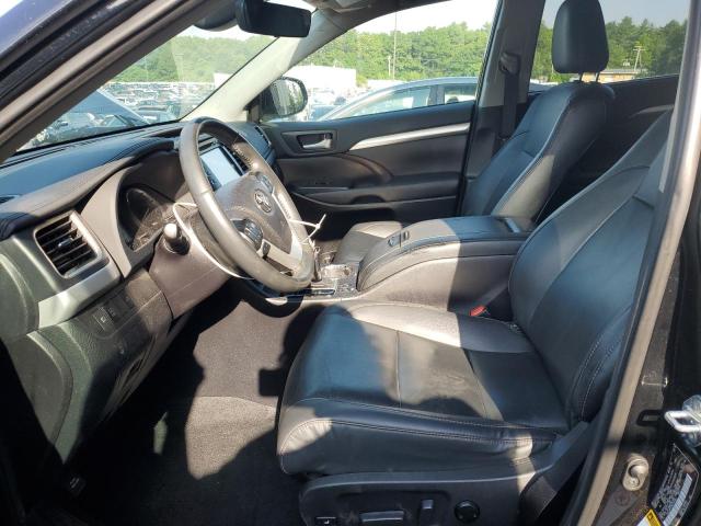 5TDJZRFH7KS729169 - 2019 TOYOTA HIGHLANDER SE შავი ფოტო 7