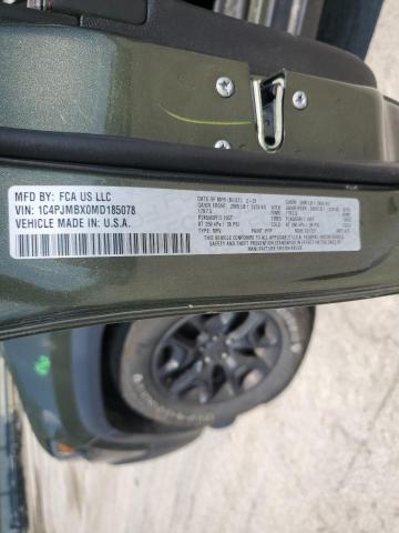 1C4PJMBX0MD185078 - 2021 JEEP CHEROKEE TRAILHAWK GREEN photo 14