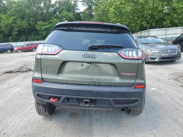 1C4PJMBX0MD185078 - 2021 JEEP CHEROKEE TRAILHAWK GREEN photo 6