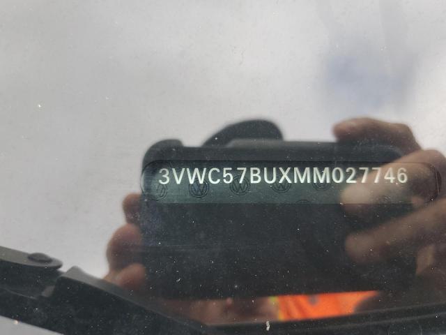 3VWC57BUXMM027746 - 2021 VOLKSWAGEN JETTA S GRAY photo 12