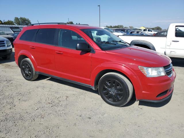 3C4PDDAG1GT247157 - 2016 DODGE JOURNEY SE RED photo 4