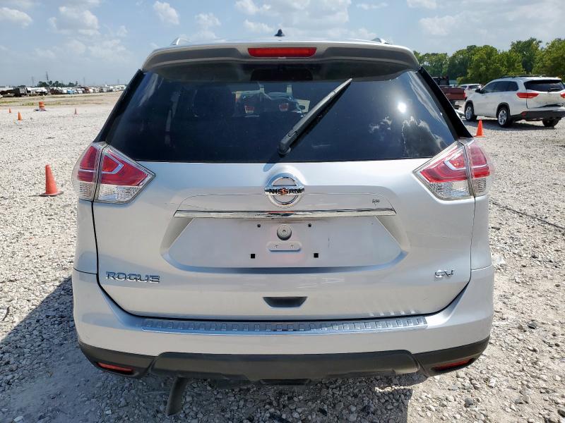KNMAT2MT2FP507879 - 2015 NISSAN ROGUE S SILVER photo 6