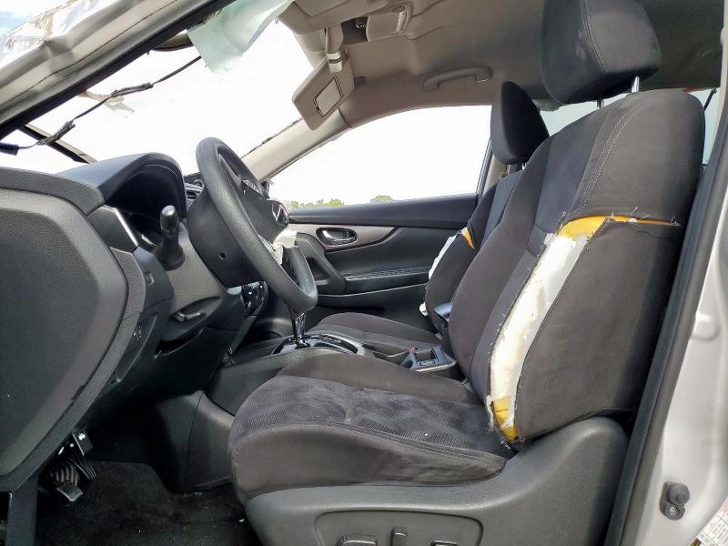 KNMAT2MT2FP507879 - 2015 NISSAN ROGUE S SILVER photo 7