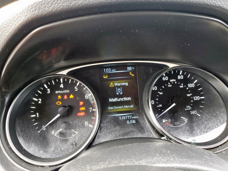 KNMAT2MT2FP507879 - 2015 NISSAN ROGUE S SILVER photo 9