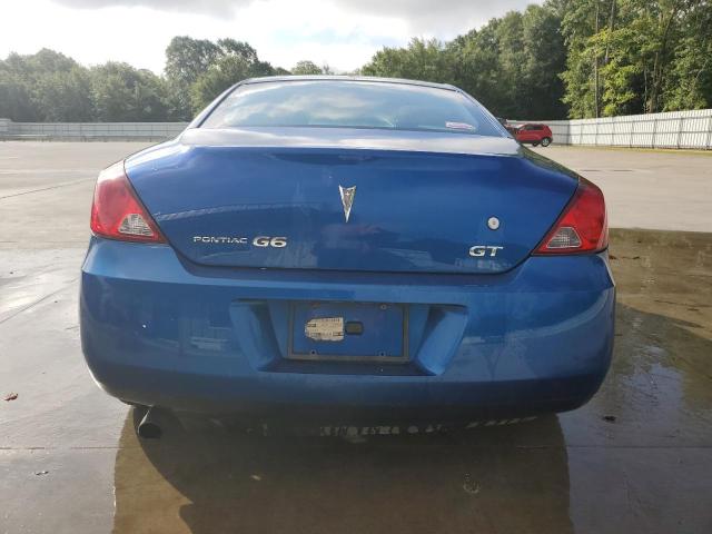 1G2ZH17N974180710 - 2007 PONTIAC G6 GT BLUE photo 6