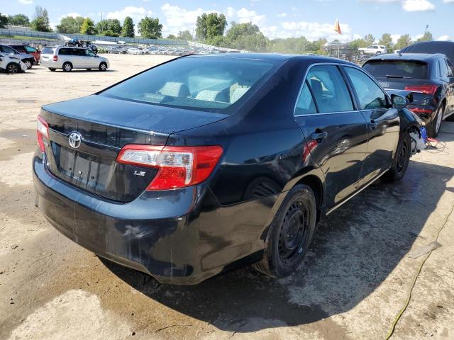 4T1BF1FK1EU390852 - 2014 TOYOTA CAMRY L BLUE photo 3